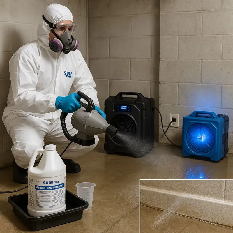 Sanitization and Odor Removal process in Paris, TN