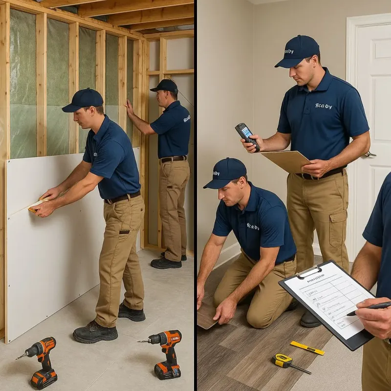 Repairs and Reconstruction process in Paris, TN